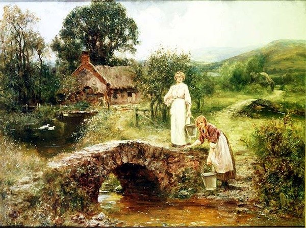 Víz beszerzése alkotó: Henry John Yeend King