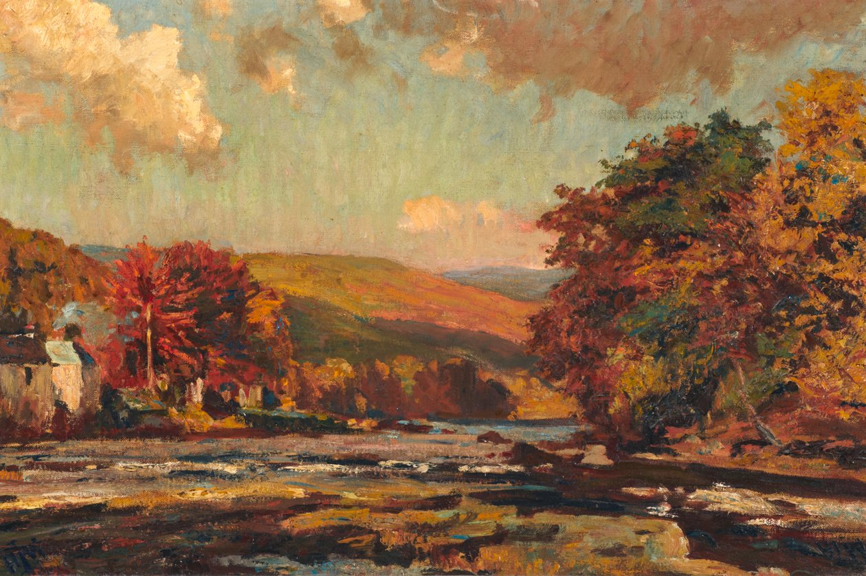 Llangollen, 1910 alkotó: Henry Joseph Wood