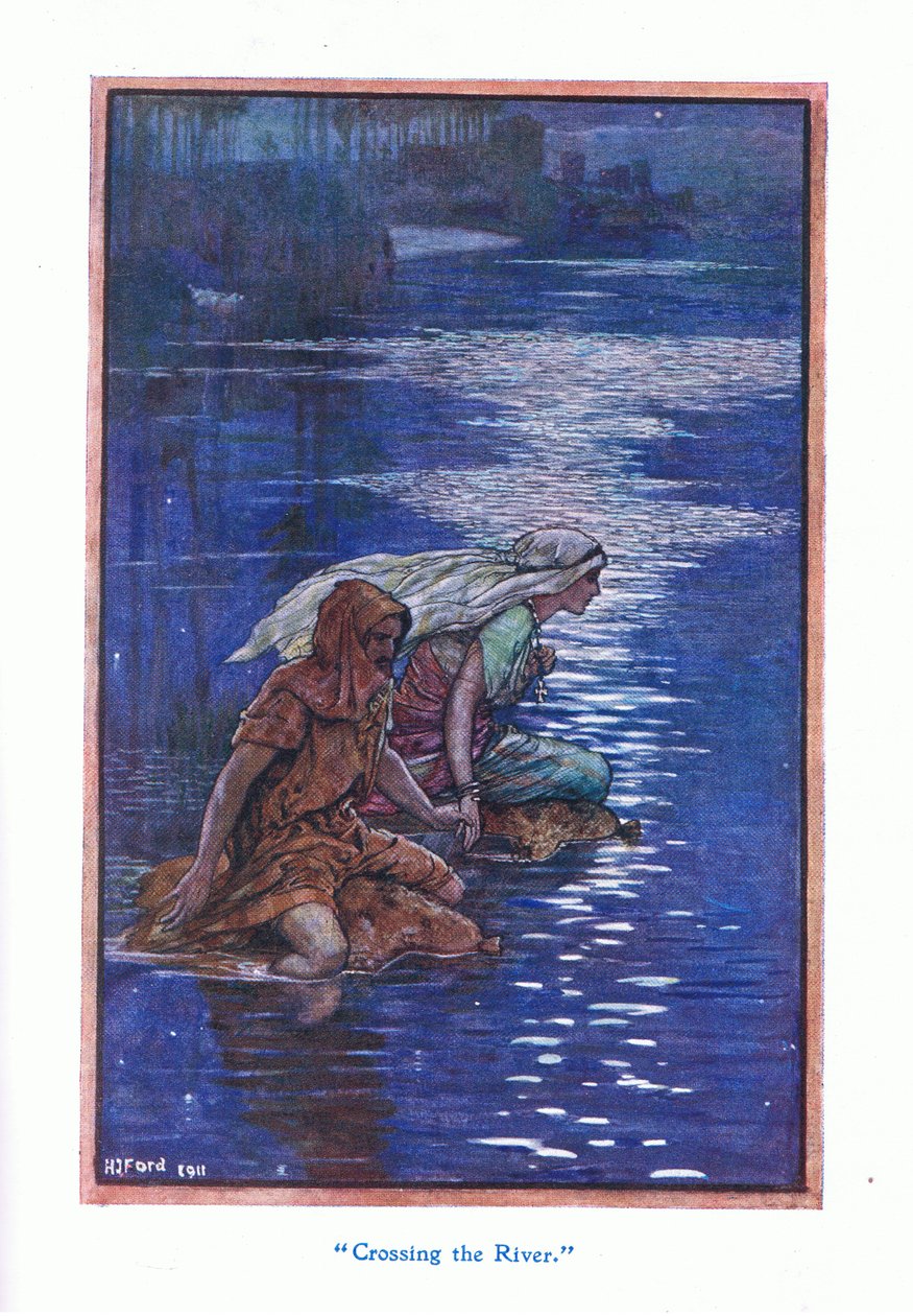 Átkelés a folyón, 1912 alkotó: Henry Justice Ford