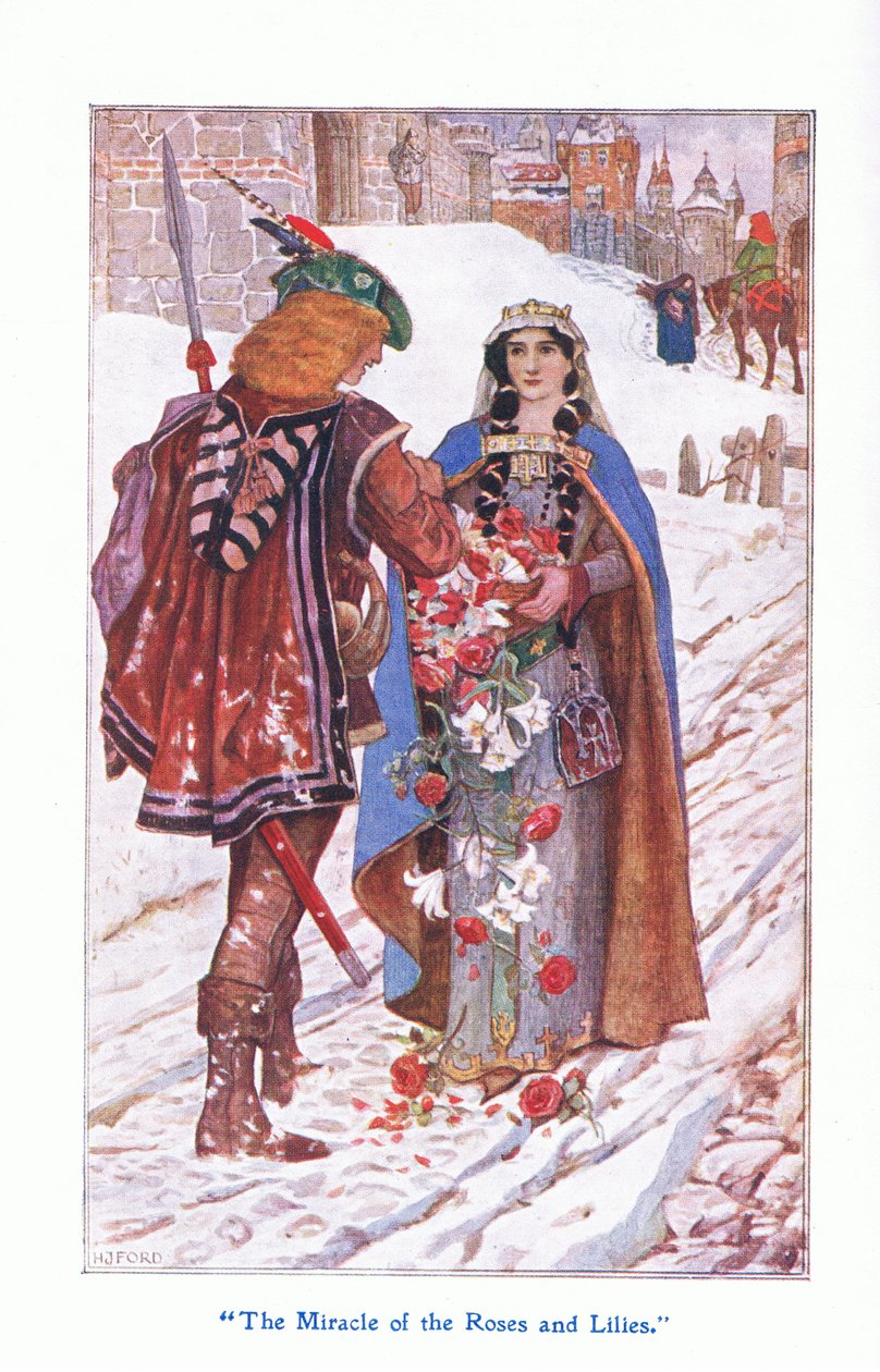 A rózsák és liliomok csodája, 1912 alkotó: Henry Justice Ford