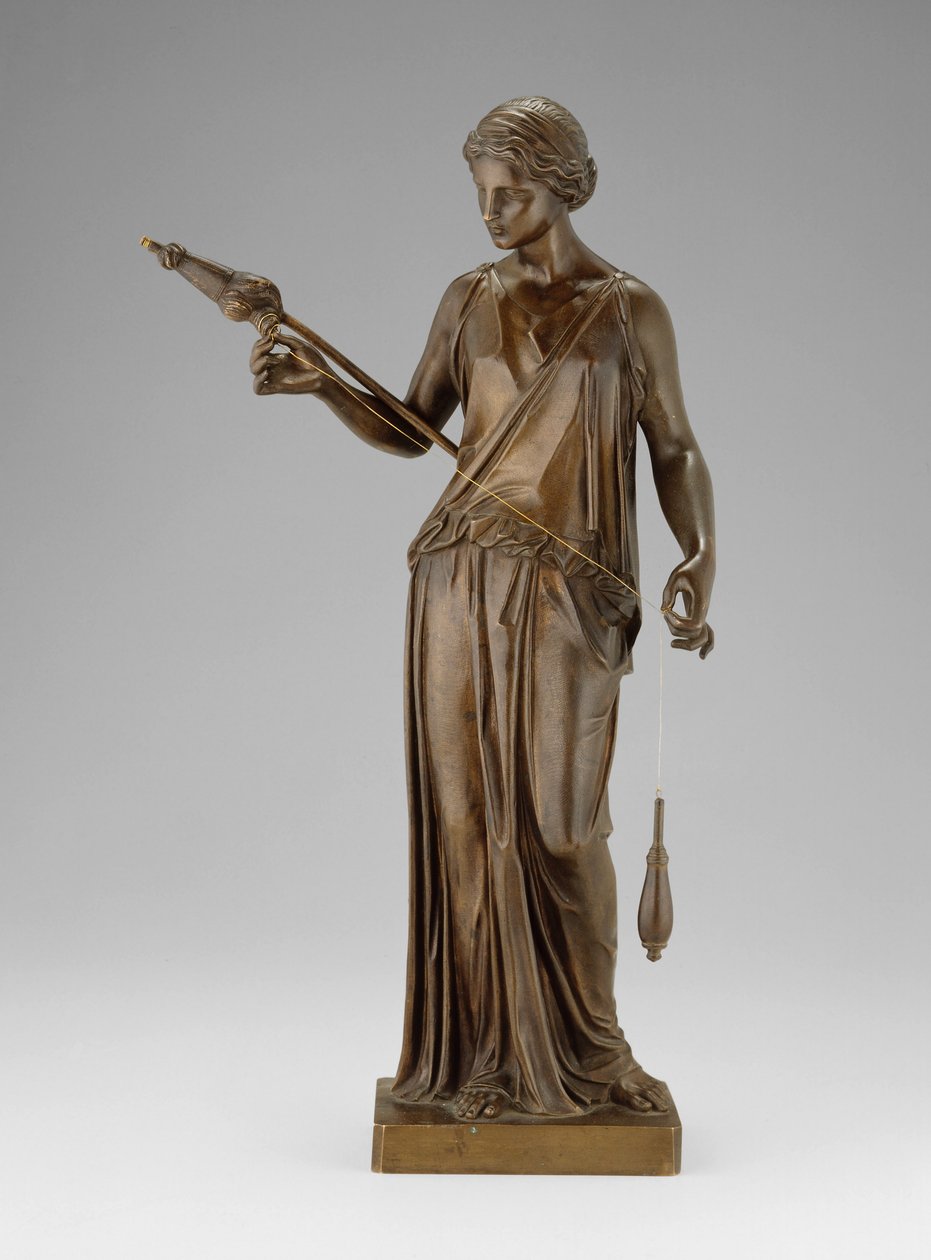A Filatrice, avagy A fonó, 1850 alkotó: Henry Kirke Brown