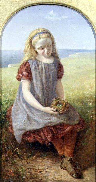 Madárfészek lány alkotó: Henry Larpent Roberts