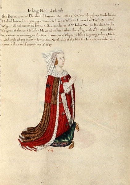 Elizabeth Howard oxfordi grófnő alkotó: Henry Lilly
