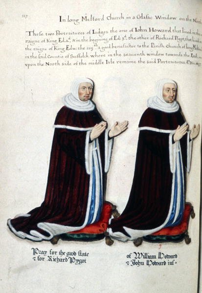 Richard Pygot és William Howard portréi alkotó: Henry Lilly