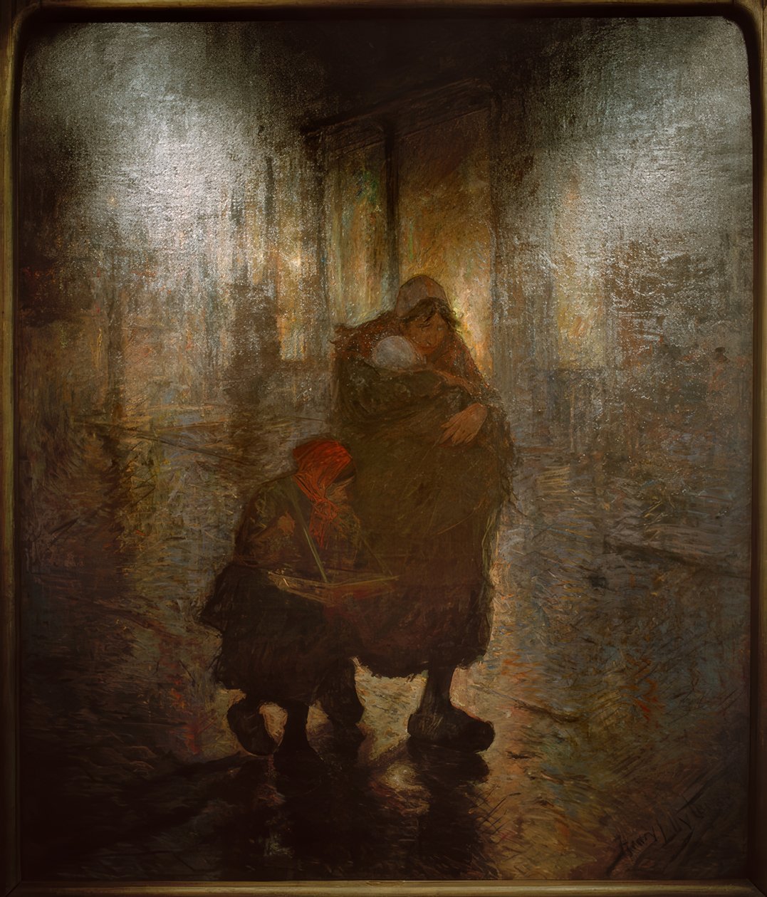 Munkabeszüntetés alkotó: Henry Luyten