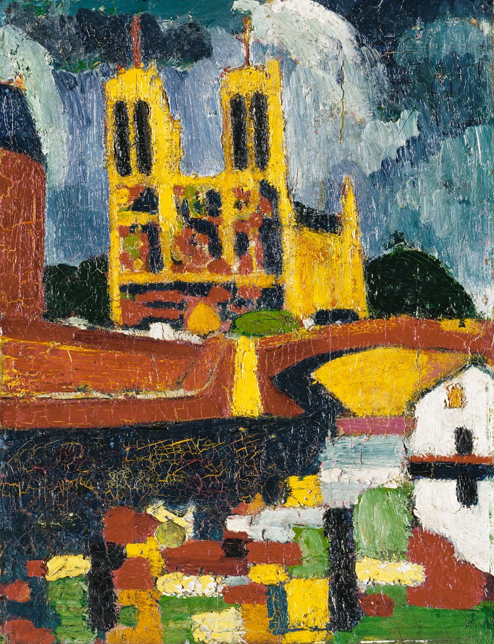Szűzanya, kb. 1907. alkotó: Henry Lyman Saÿen