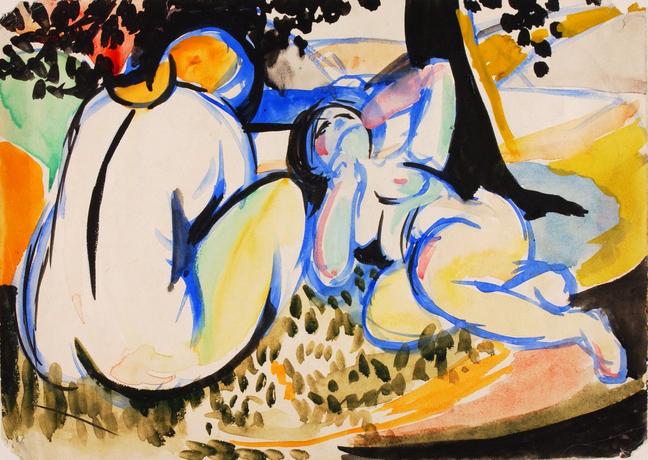 Aktok, 1915-1918. alkotó: Henry Lyman Saÿen