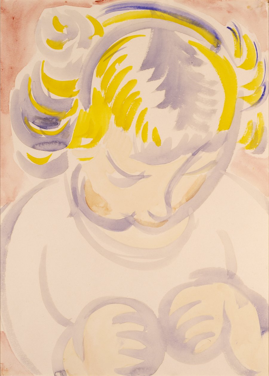 A művész lánya, kb. 1916. alkotó: Henry Lyman Saÿen