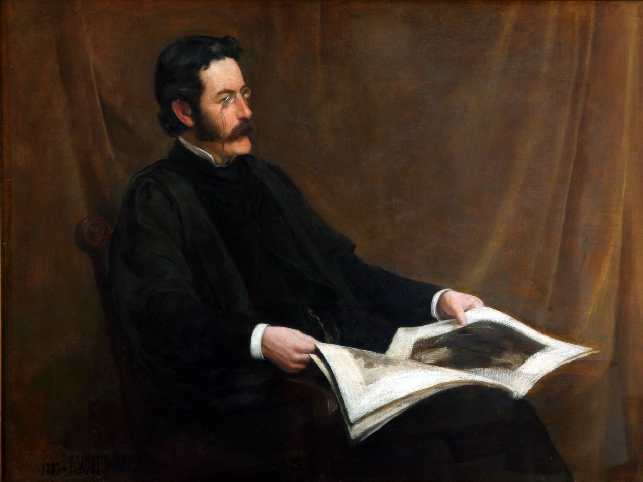 Sir James George Frazer (olaj, vászon) alkotó: Henry Macbeth Raeburn