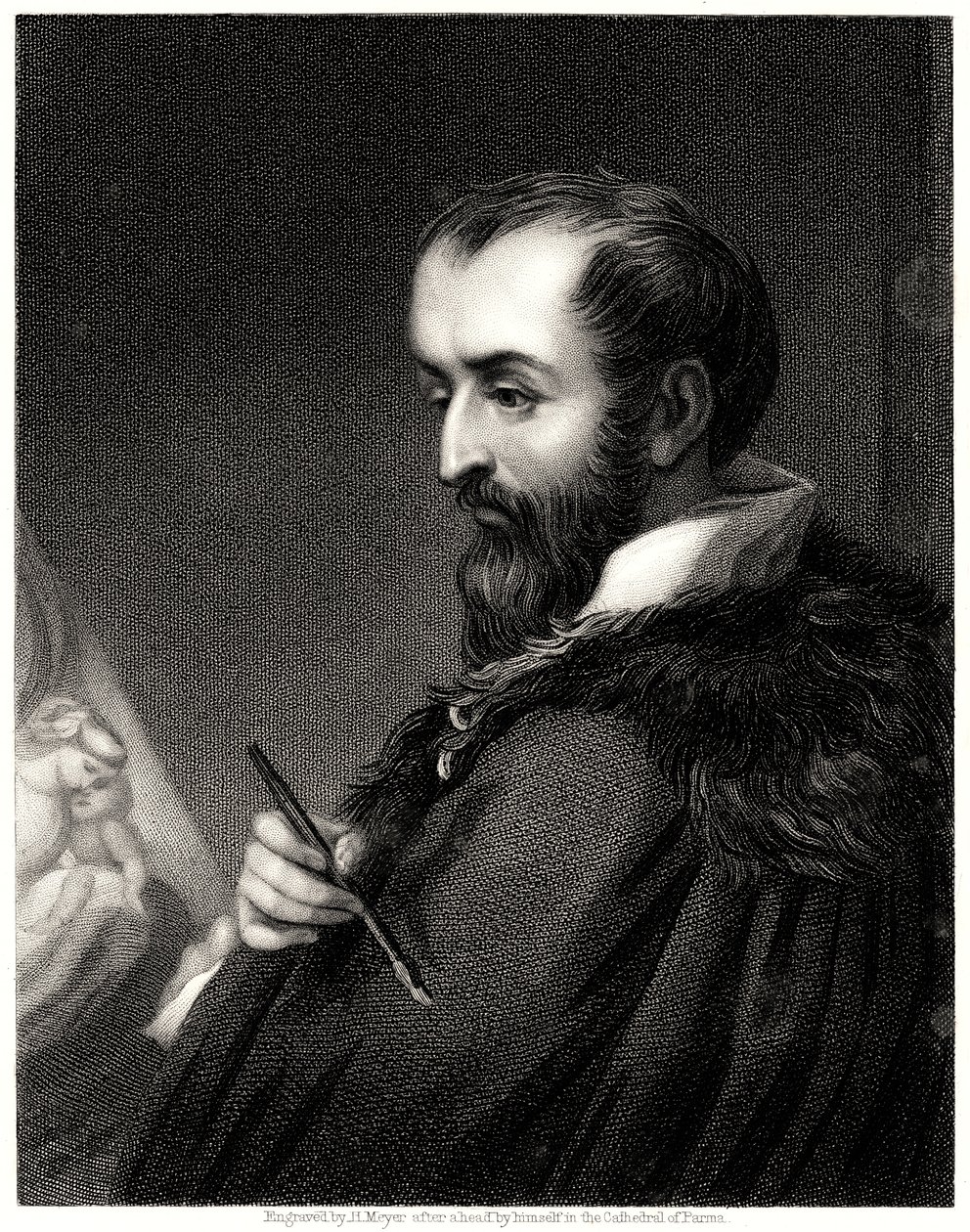 Correggio, 19. század alkotó: Henry Meyer