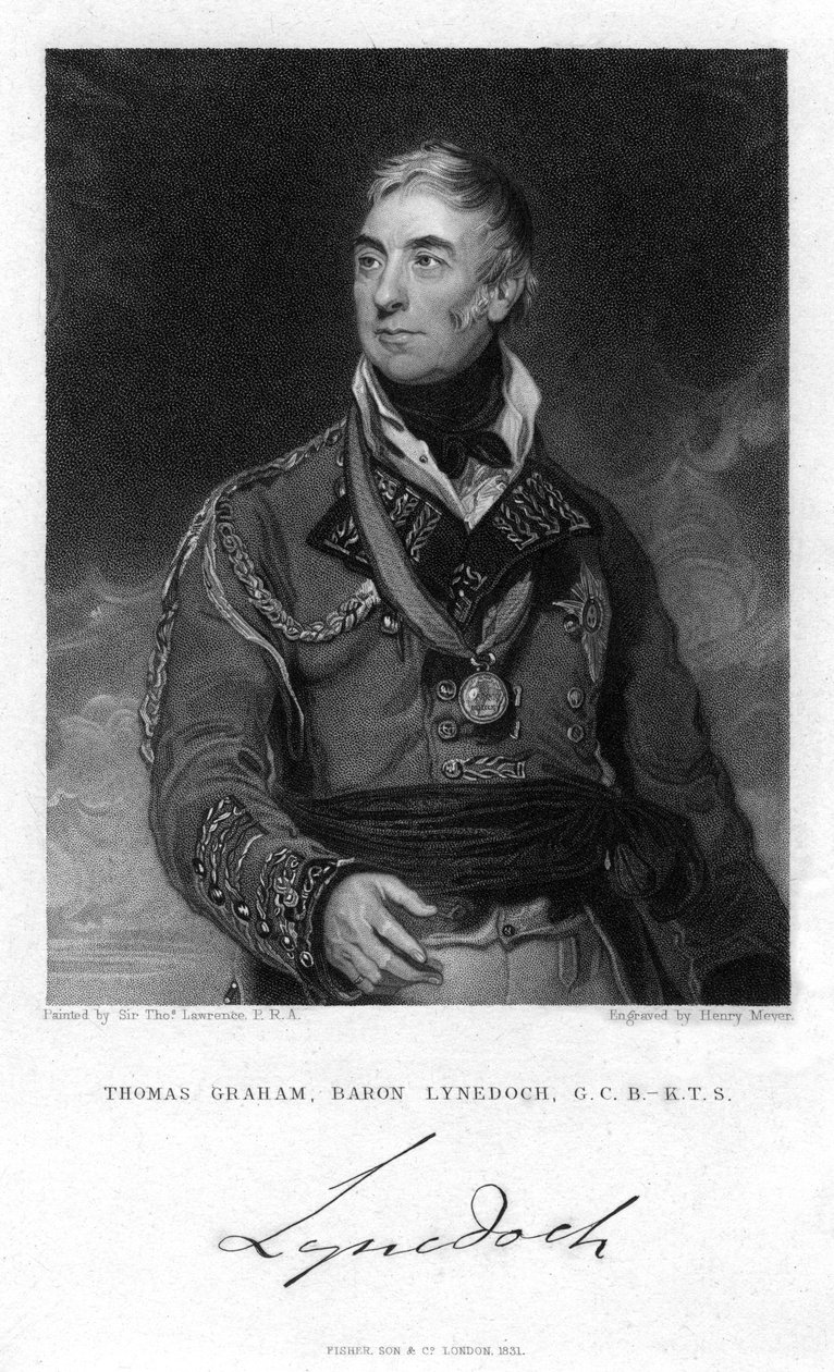 Thomas Graham, Lynedoch első báró, skót politikus és katona, 1831 alkotó: Henry Meyer