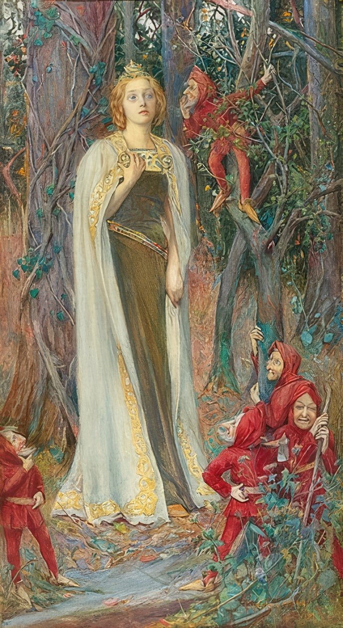 Volt egyszer (Hófehérke). / Volt egyszer (Hófehérke) alkotó: Henry Meynell Rheam