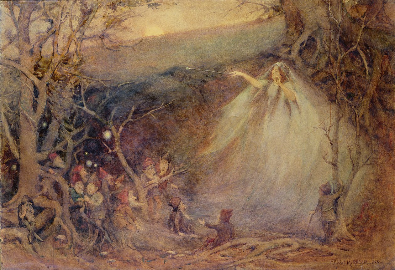 Queen Mab Shelleys verséből alkotó: Henry Meynell Rheam