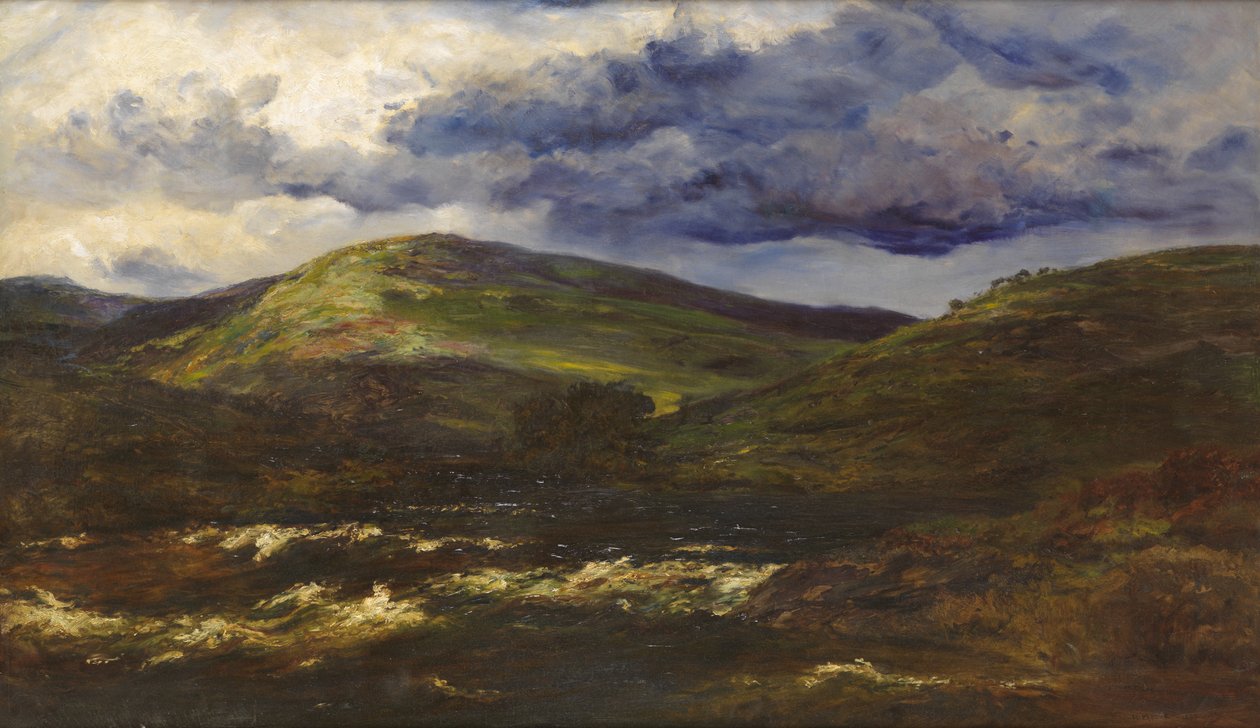 Glen Orchy, Vihar jön, 1895 alkotó: Henry Moore