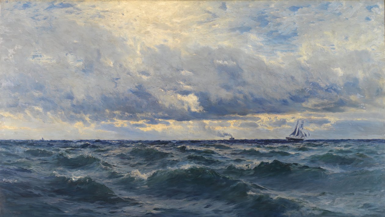 Newhaven Packet, 1885. alkotó: Henry Moore