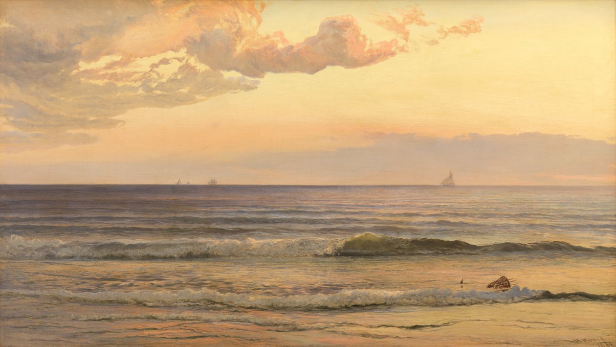 A pilótavágó, 1866 alkotó: Henry Moore