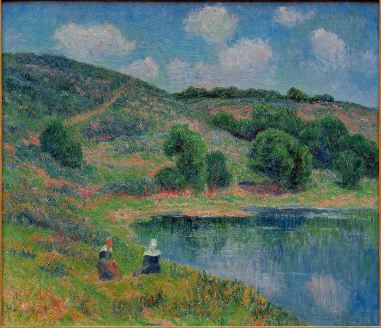 Lande de Saint-Guinole Pont–Aven közelében alkotó: Henry Moret