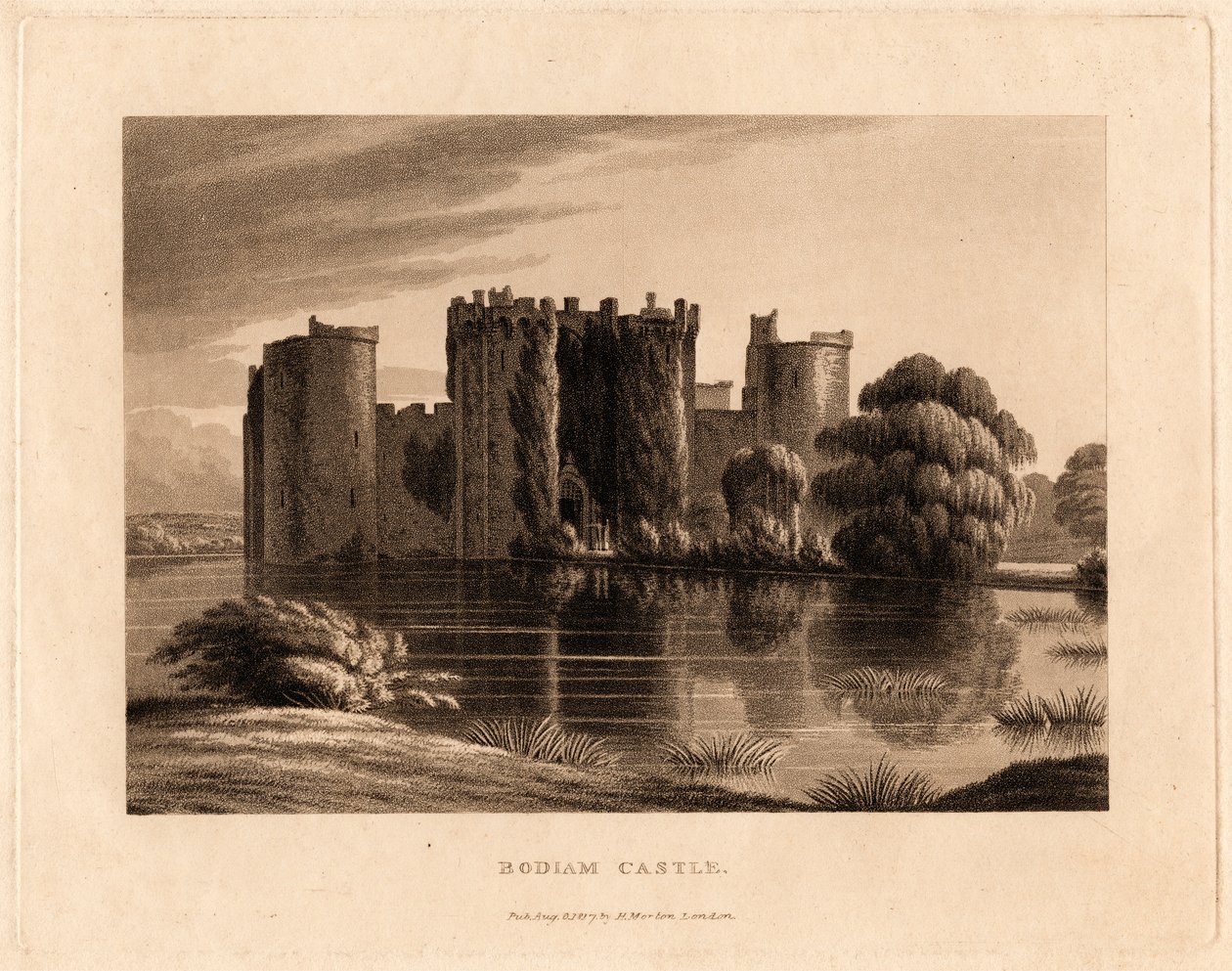 Bodiam kastély alkotó: Henry Morton