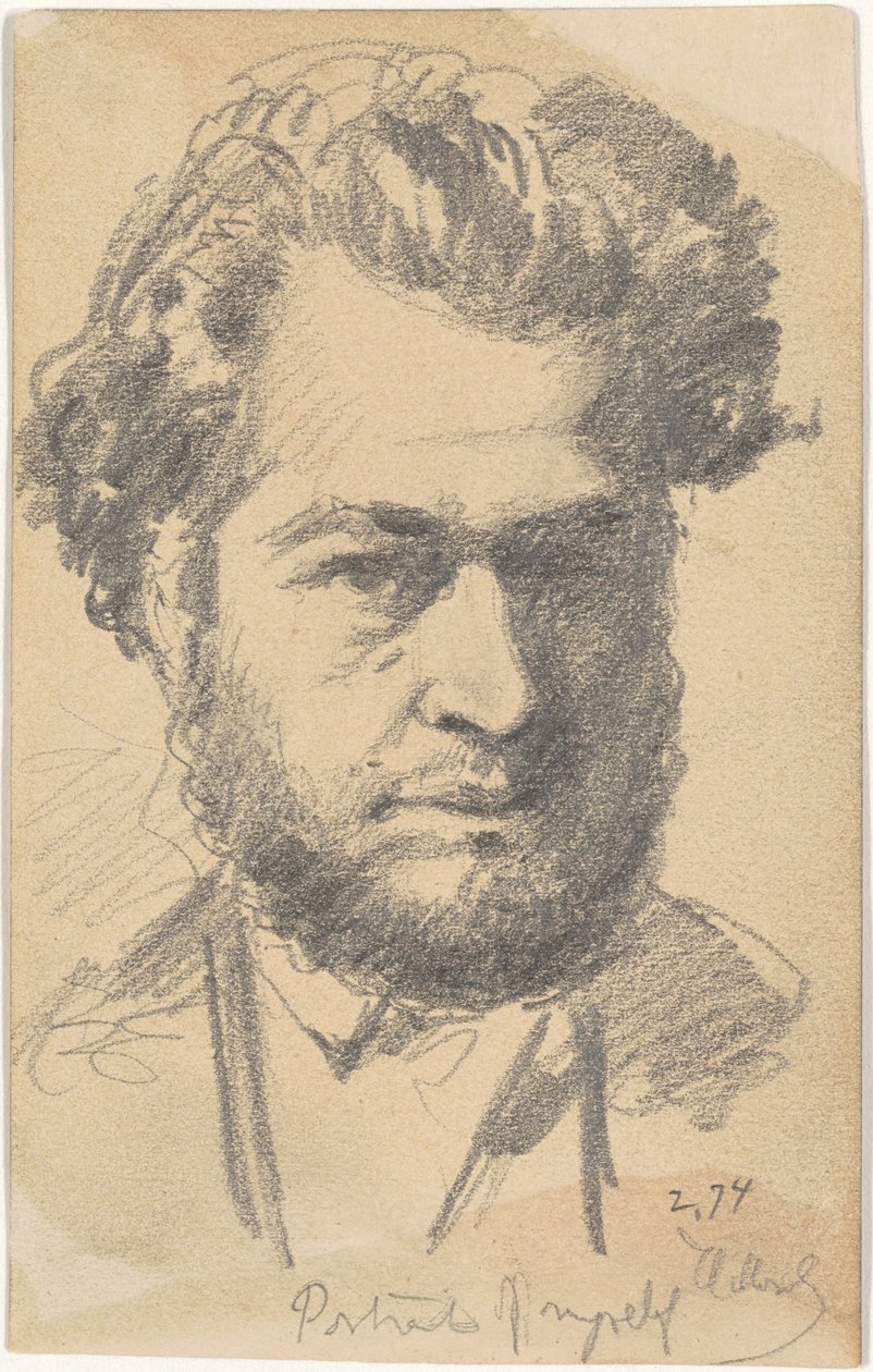 Saját portré alkotó: Henry Mosler