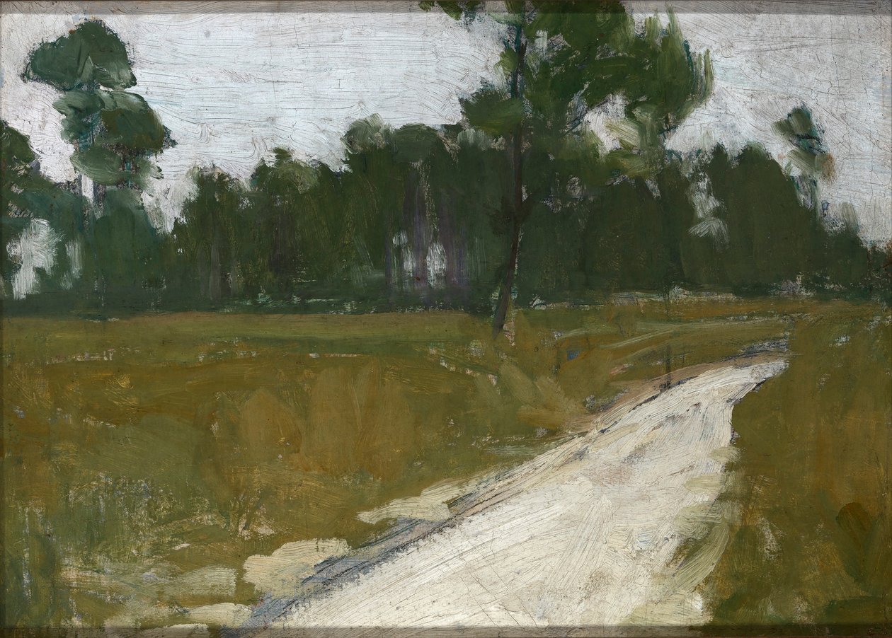 Országút Franciaországban alkotó: Henry Ossawa Tanner