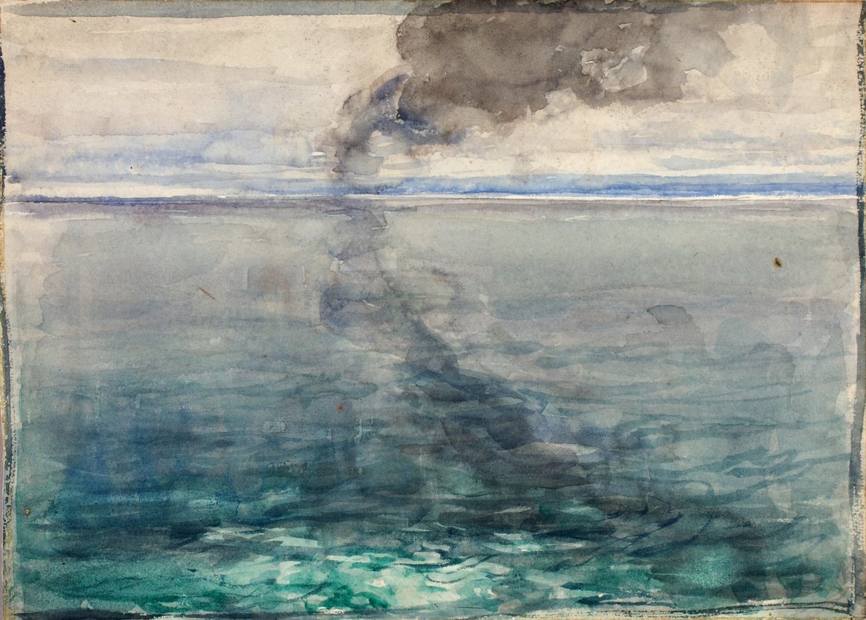 Átkelés az Atlanti-óceánon (Hazatérés) alkotó: Henry Ossawa Tanner
