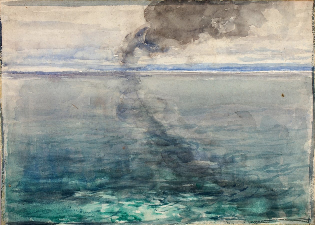 Átkelés az Atlanti-óceánon, hazatérés, 1894. alkotó: Henry Ossawa Tanner