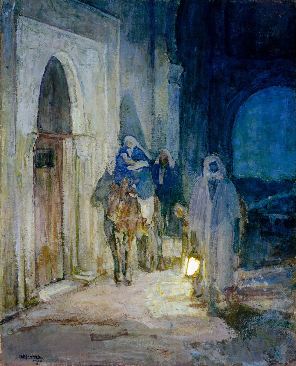 Repülés Egyiptomba alkotó: Henry Ossawa Tanner