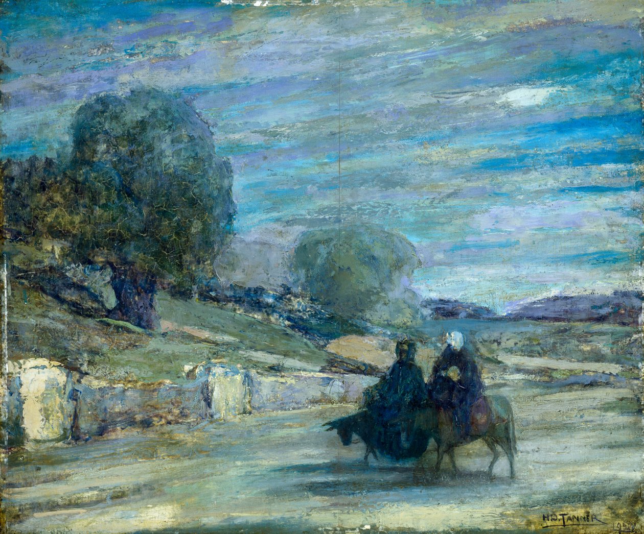Repülés Egyiptomba, 1921 alkotó: Henry Ossawa Tanner