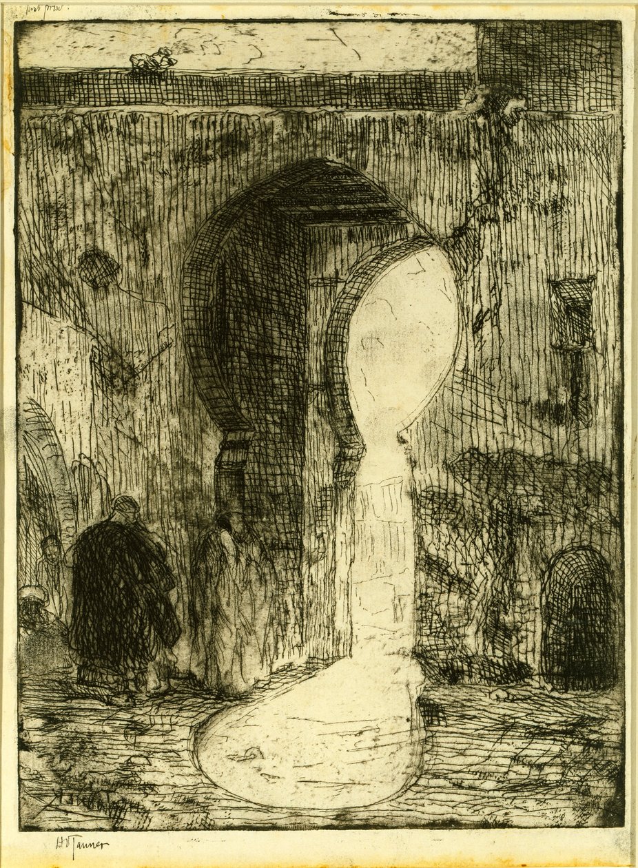 Kapu Tangerben alkotó: Henry Ossawa Tanner