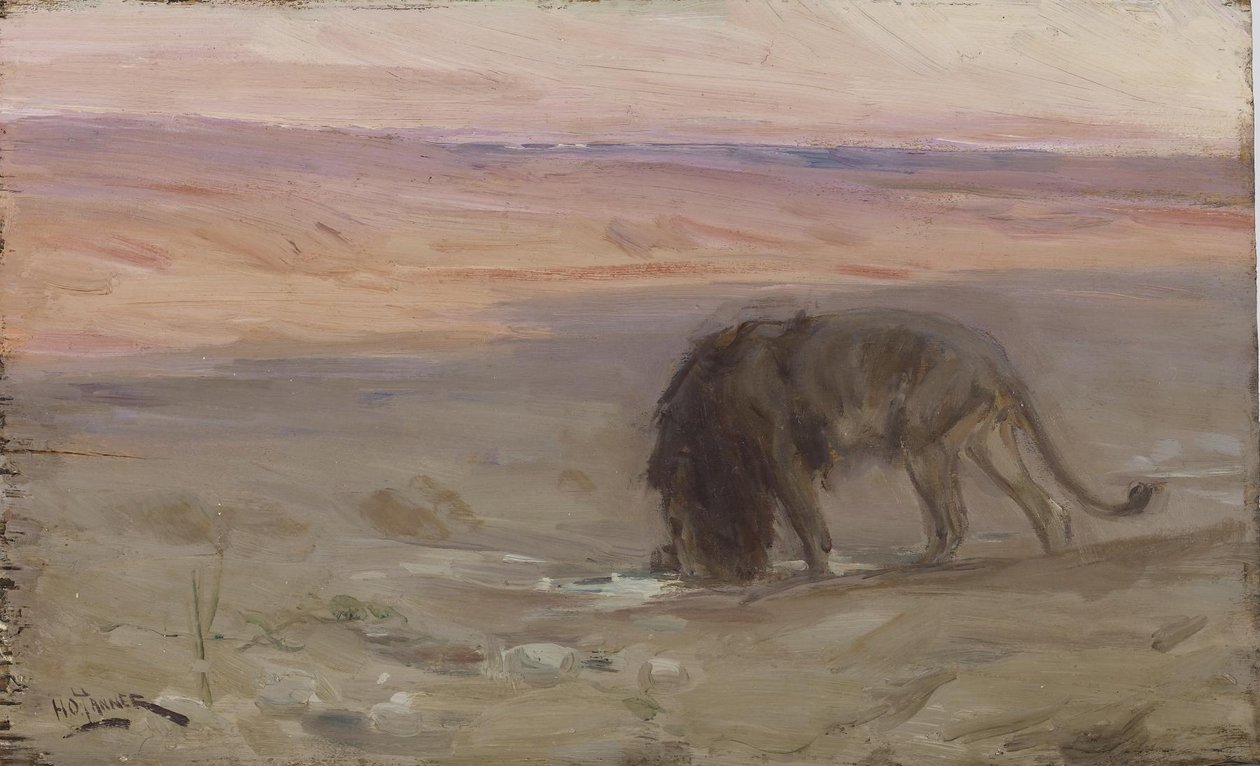 Ivó oroszlán alkotó: Henry Ossawa Tanner