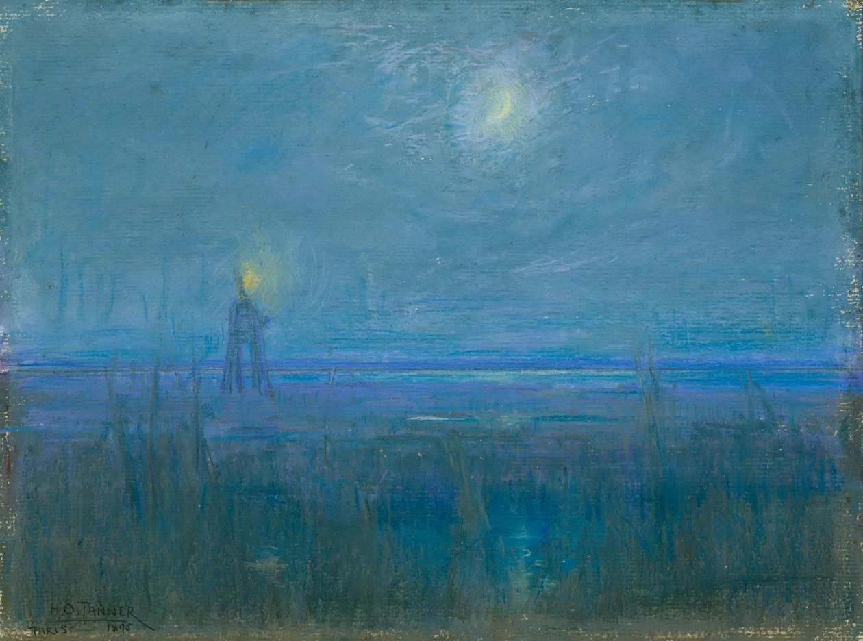 Mocsarak New Jerseyben alkotó: Henry Ossawa Tanner