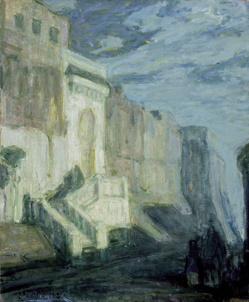 Holdfény: Tanger falai, 1913-1914 körül alkotó: Henry Ossawa Tanner