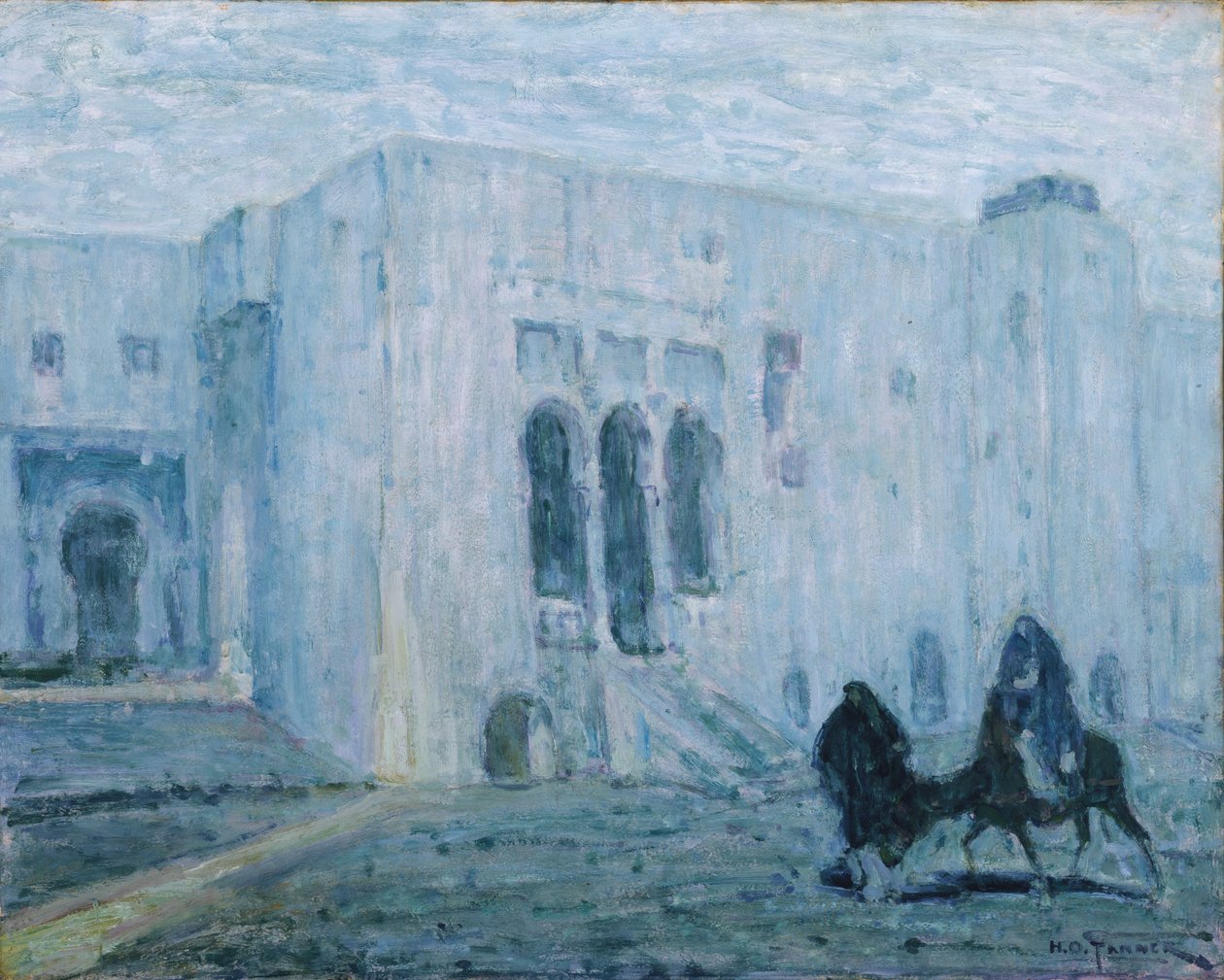 Igazságügyi Palota, Tanger, kb. 1912-1913. alkotó: Henry Ossawa Tanner