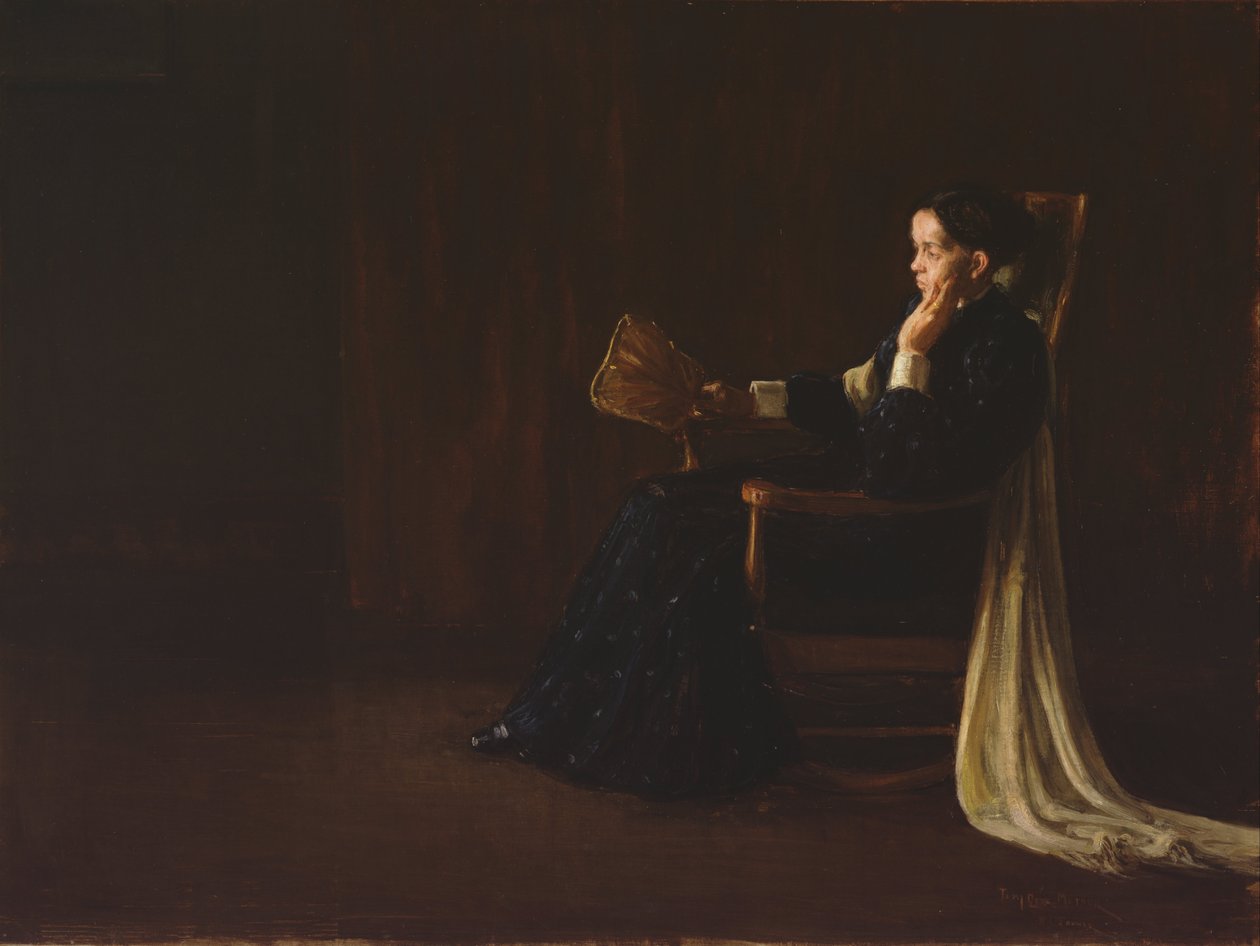A művész édesanyjának portréja alkotó: Henry Ossawa Tanner