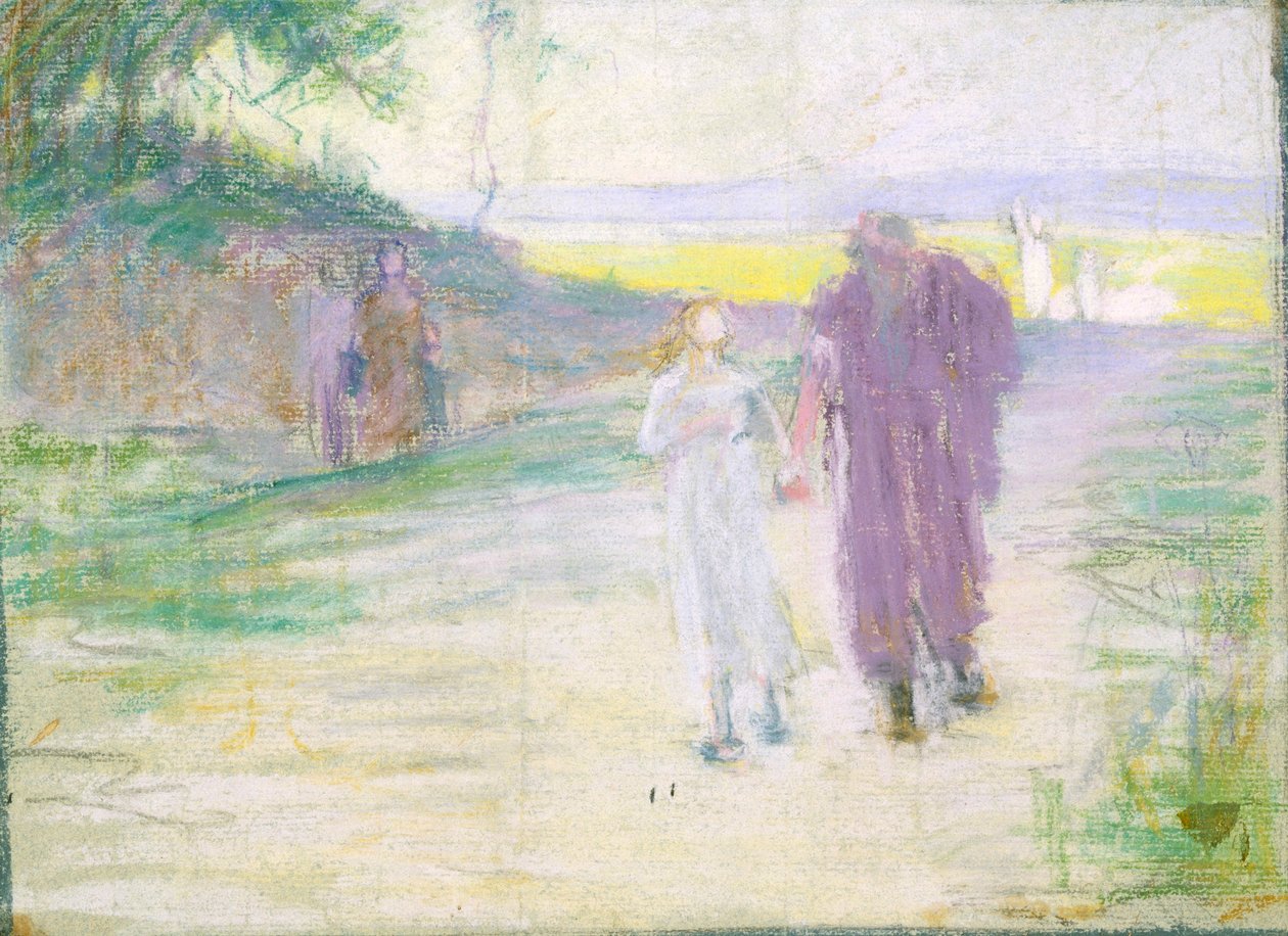 Tanulmány az egyiptomi repüléshez alkotó: Henry Ossawa Tanner