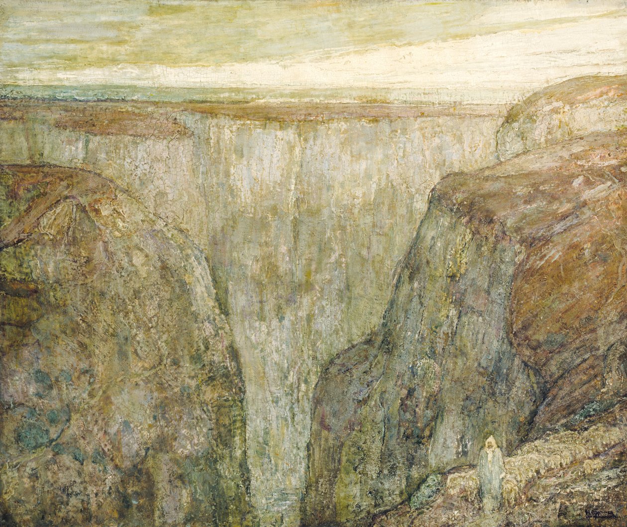 A Good Shepherd Atlasz-hegység, Marokkó, kb. 1930. alkotó: Henry Ossawa Tanner