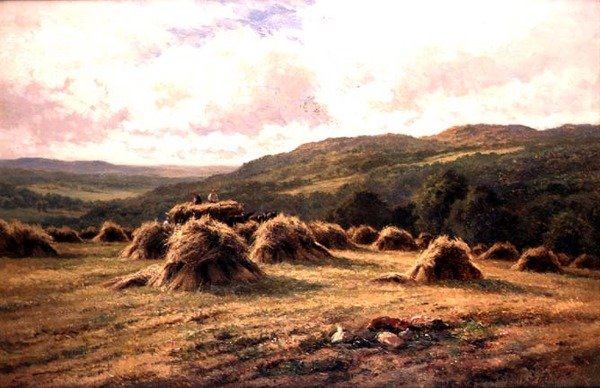 Szüreti idő (olaj, vászon) alkotó: Henry Parker