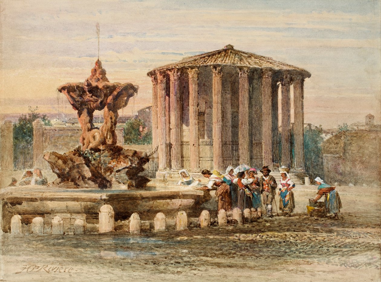 Szökőkút Rómában alkotó: Henry Parsons Riviere