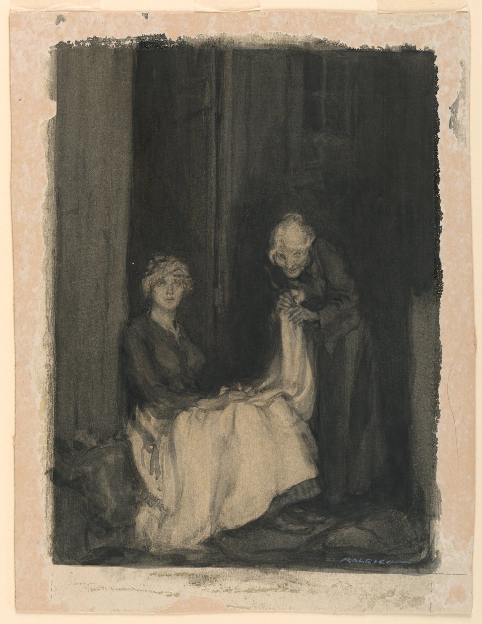 Fehér lenszem, piros gyűrűm, arany jegyesem szíve alkotó: Henry Patrick Raleigh