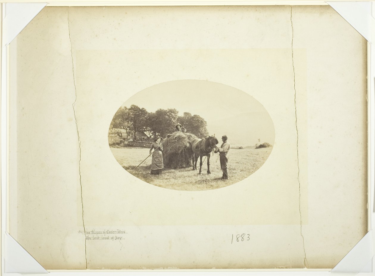 Cader-Idris lejtőin, Az utolsó szénaterhelés alkotó: Henry Peach Robinson