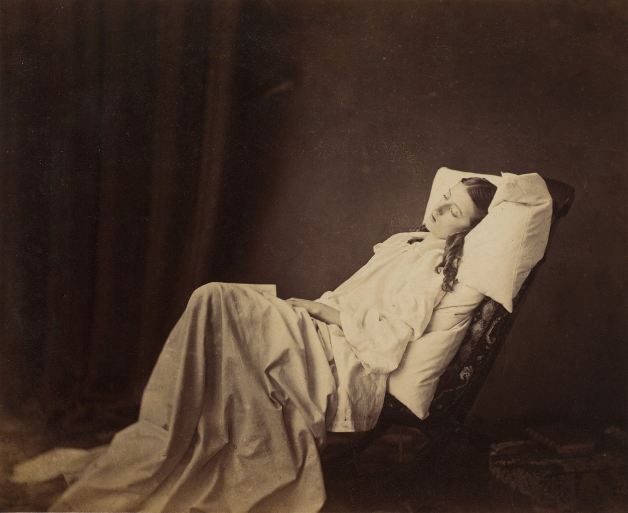 She Never Told Her Love,1857 (fénykép) alkotó: Henry Peach Robinson