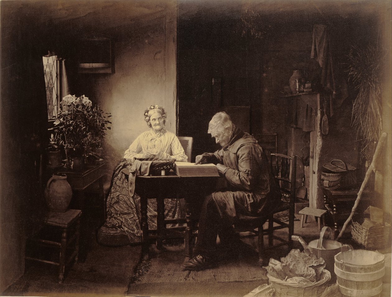 Amikor a napi munka elkészült alkotó: Henry Peach Robinson