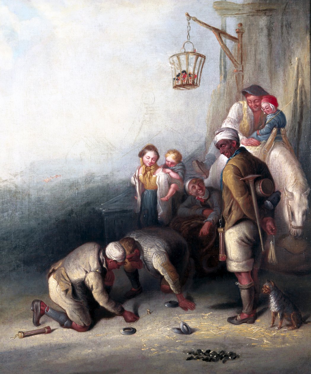 A vitatott lövés, 1836 körül alkotó: Henry Perlee Parker
