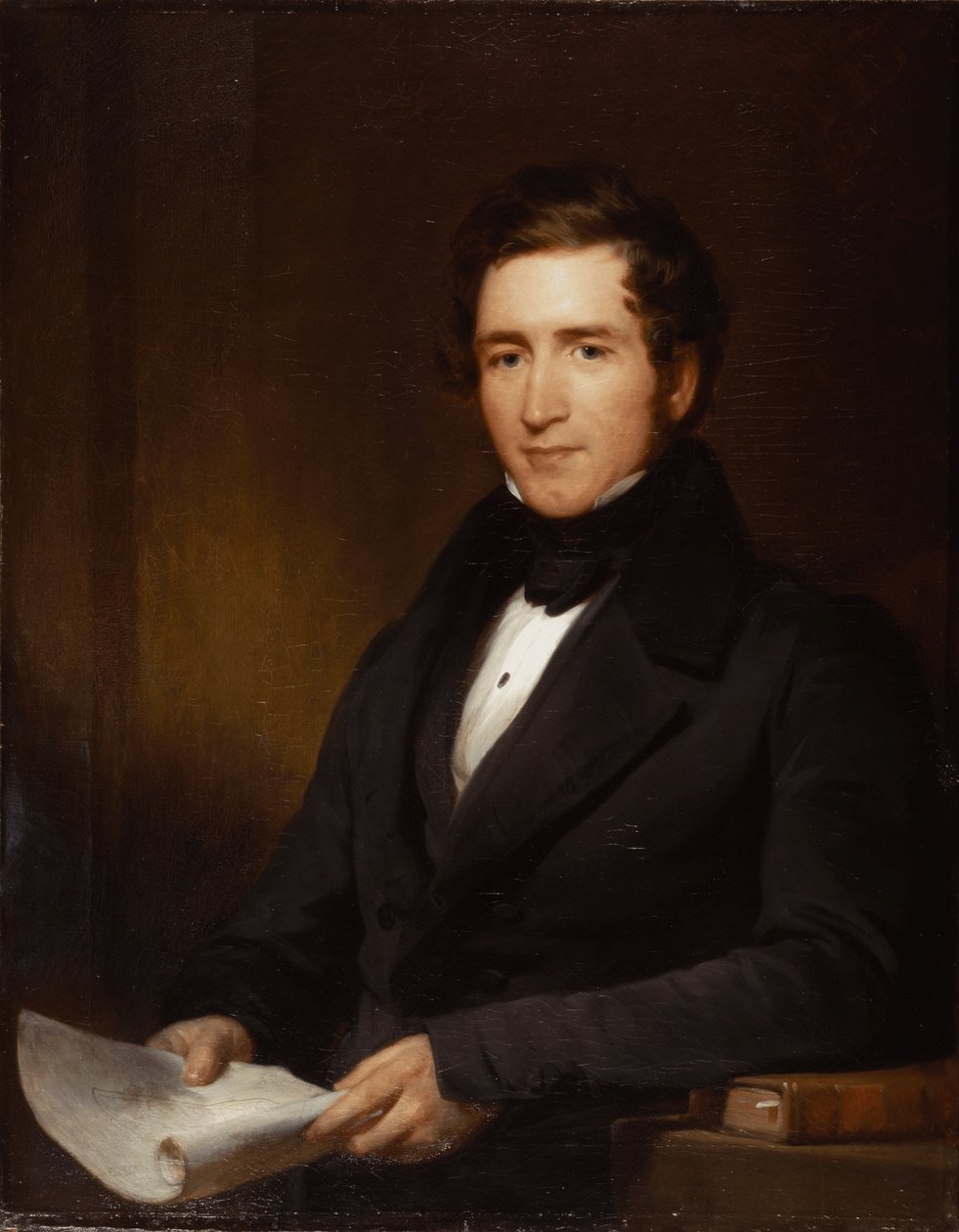 Sir Joseph Paxton portréja, 1836. május (olaj, vászon) alkotó: Henry Perronet Briggs