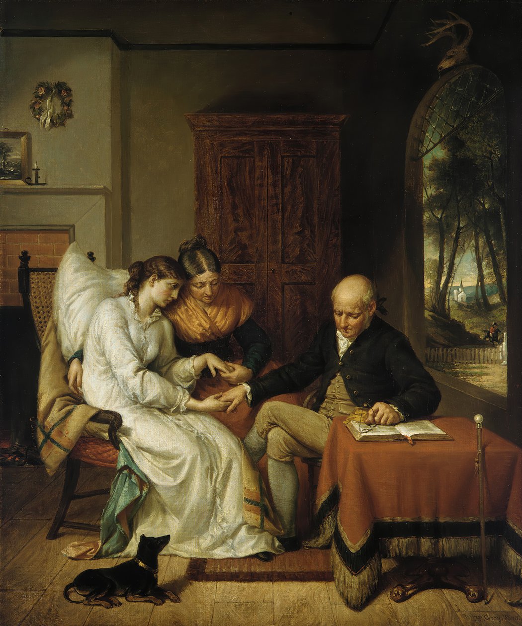 A falu büszkesége, 1858-59. alkotó: Henry Peters Gray