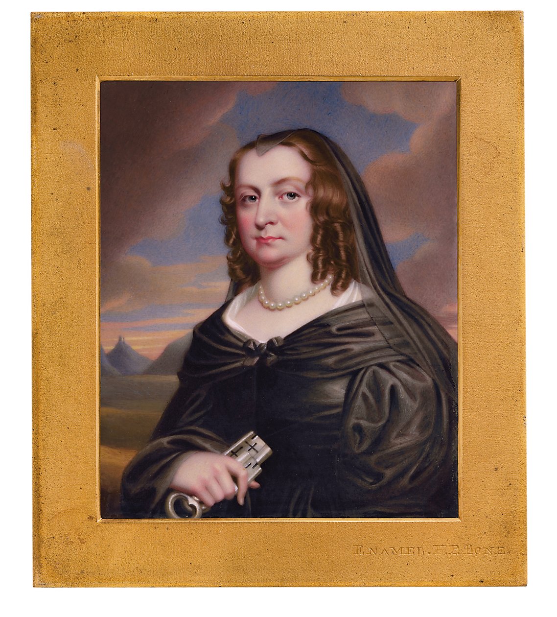 Lady Bankes, született Mary Hawtrey alkotó: Henry Pierce Bone
