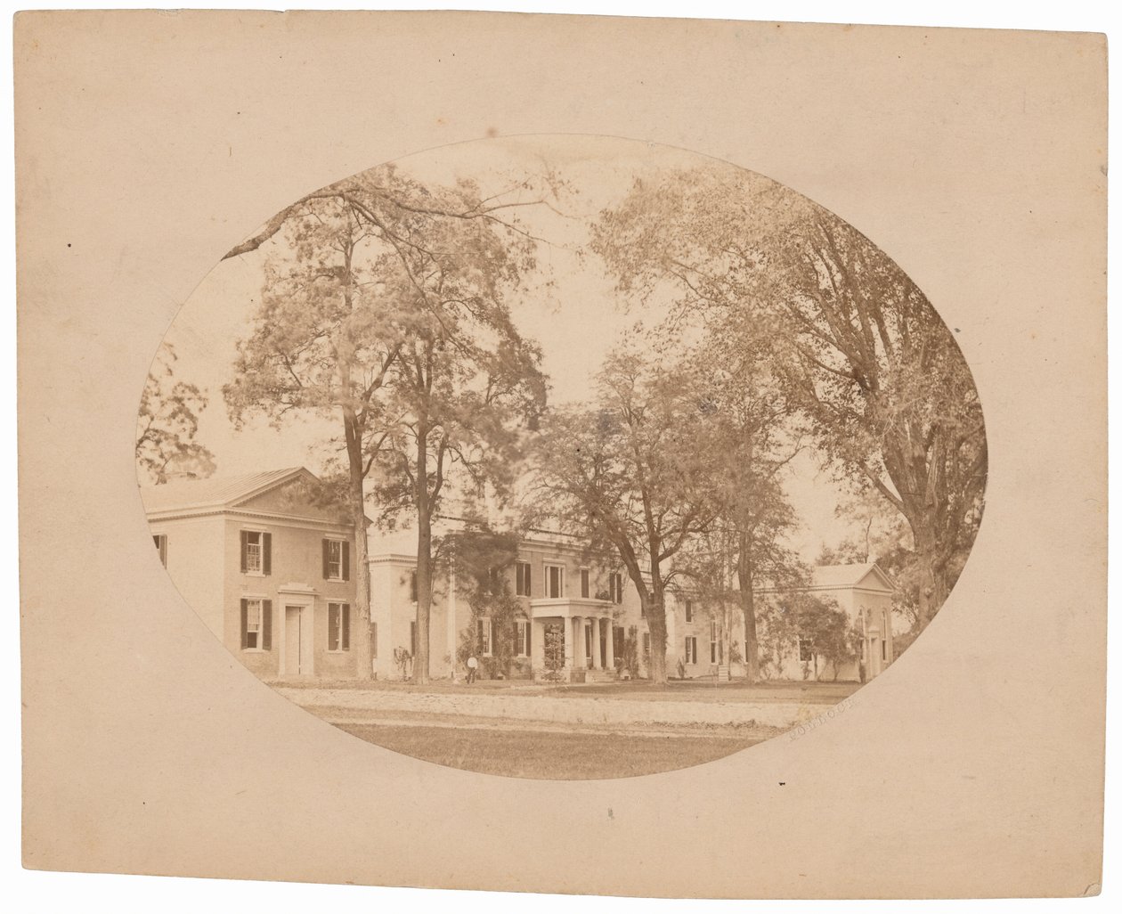Doughoregan Manor, Maryland,c. 1860 (fénykép) alkotó: Henry Pollock