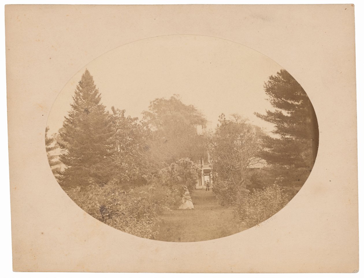 Doughoregan Manor, Maryland,c. 1860 (fénykép) alkotó: Henry Pollock