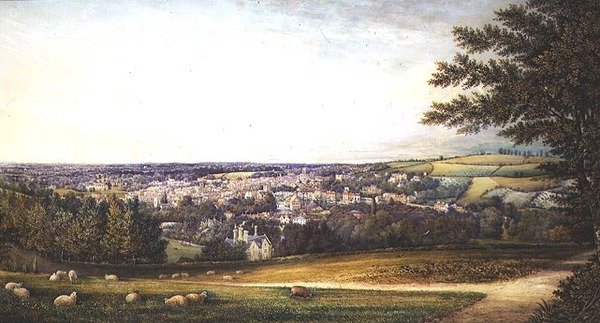 Guildford délnyugatról alkotó: Henry Prosser