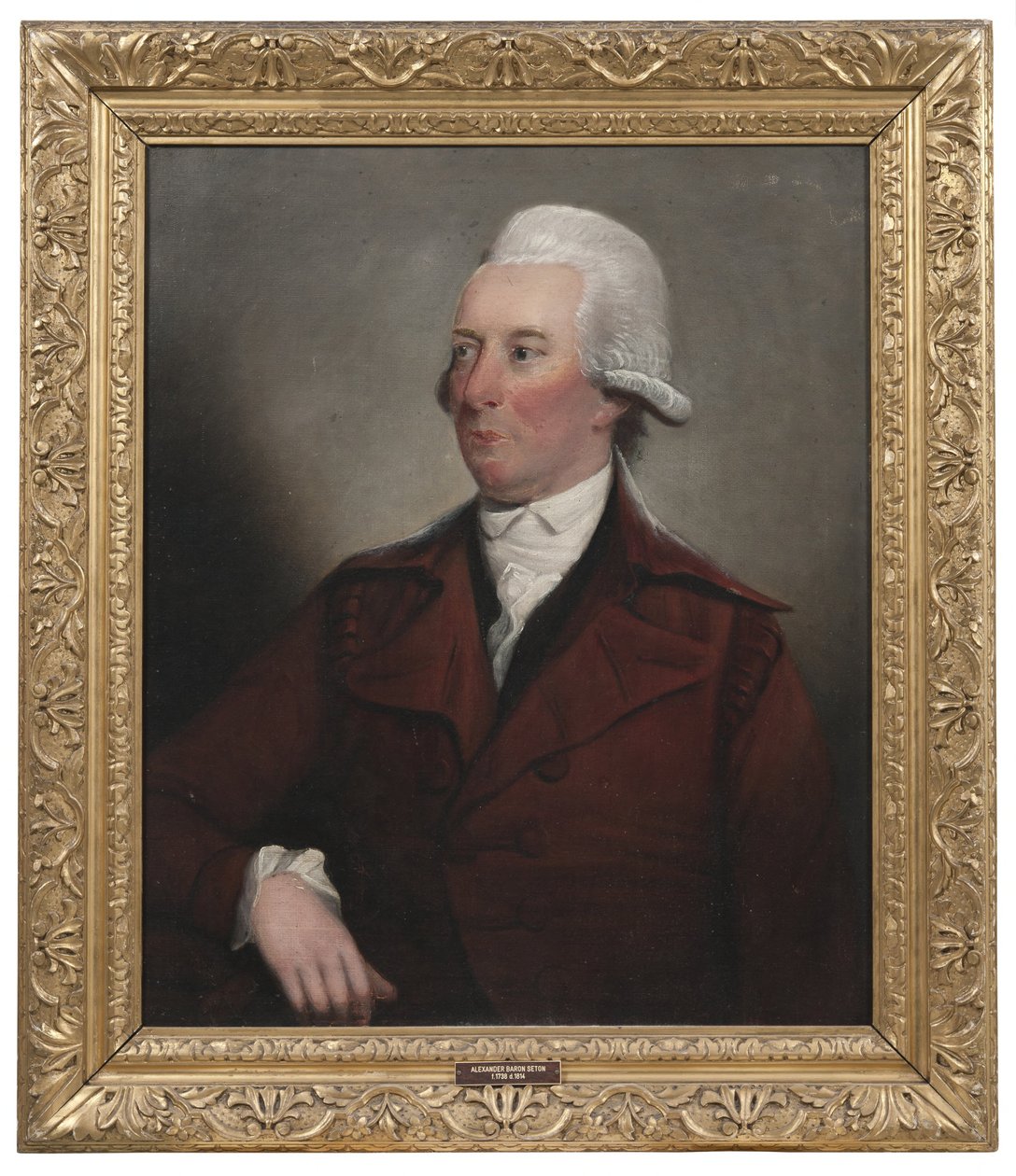 Alexander Baron Seton (1738–1814), jogtudományi doktor, földbirtokos, Skóciában született, Svédországban és Skóciában tevékenykedett, házasságai: 1. Elizabeth Angus, 2. Anne Innes of Cathlow, George Seton unokaöccse és örökbefogadottja, 1786–1828 között Ek alkotó: Henry Raeburn